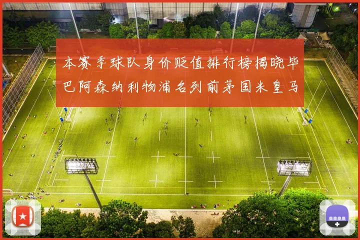 本赛季球队身价贬值排行榜揭晓毕巴阿森纳利物浦名列前茅国米皇马紧随其后